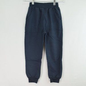 Brand Pat Pat, Size 11 (120 cm) Sweatpants, Deep Navy Blue Color.